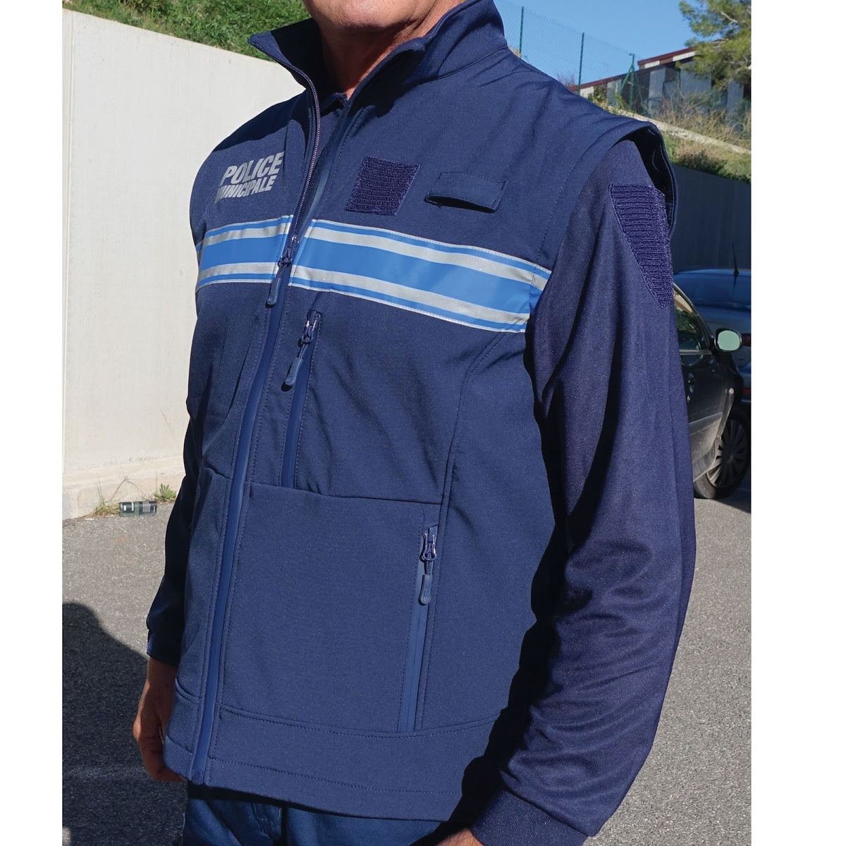 Veste softshell OPEX Police Municipale 2 en 1 manches amovibles 350 g/m² 8000 mm