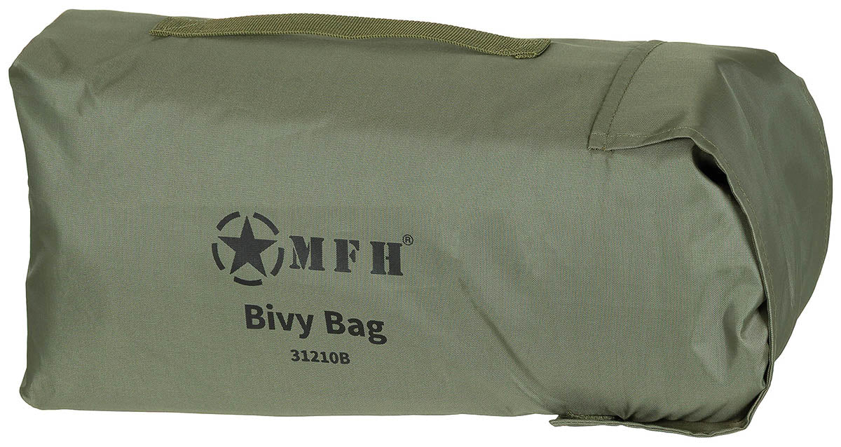 Sur-sac de couchage MFH Hooped Bivy 10 000 mm avec arceau et moustiquaire intégrée
