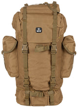 Sac à dos de combat type BW MFH 65 l armature aluminium compartiment bas séparable