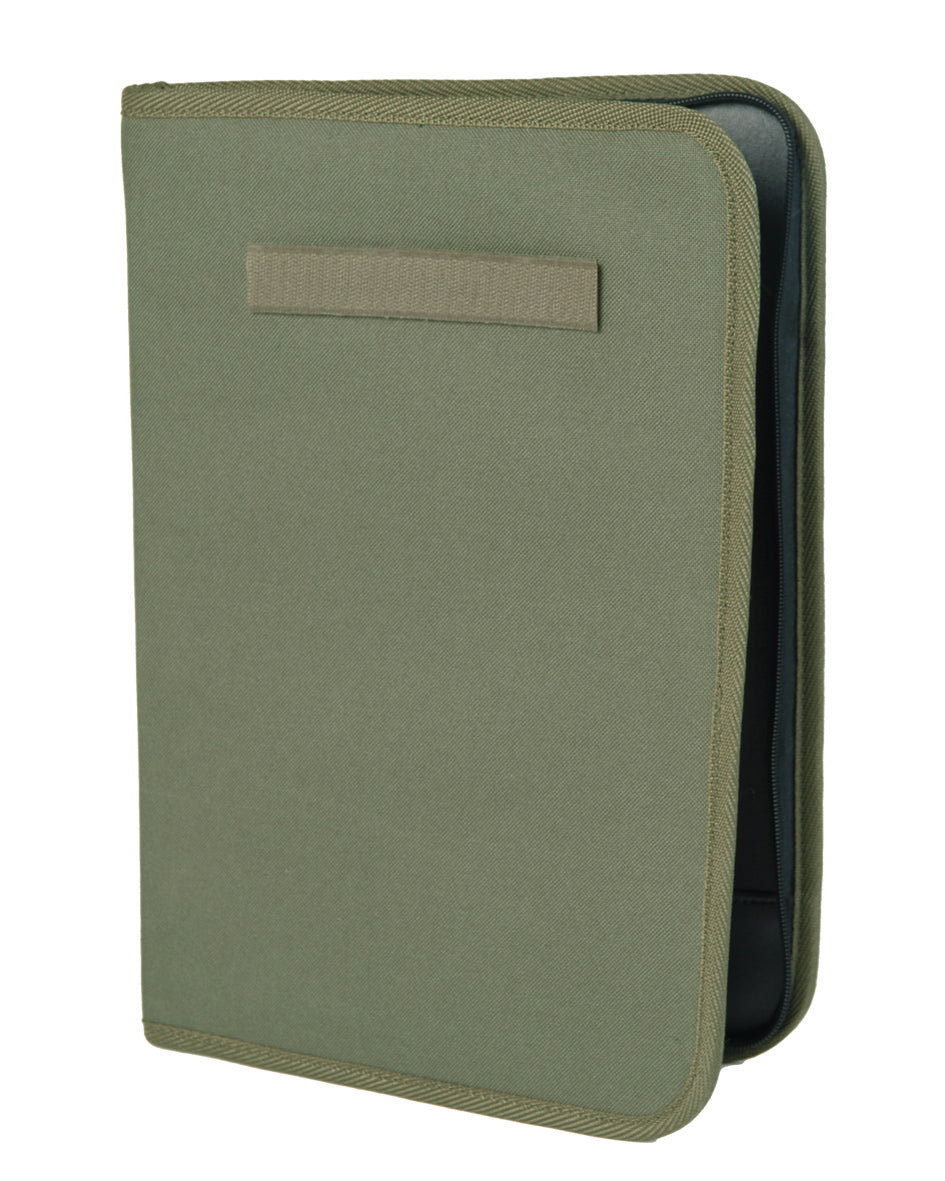 Pochette admin A4 Mil-Tec en polyester enduit PVC 26 x 38 x 3 cm avec anneaux de classeur