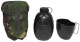 Gourde britannique, surplus d'occasion pour le bivouac et la popote, lot de 5