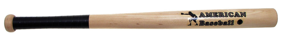 Batte de baseball en bois Fox Outdoor American Baseball 66 cm format court