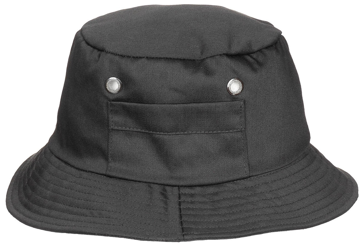 Chapeau de brousse MFH en polycoton à deux poches latérales et œillets filet