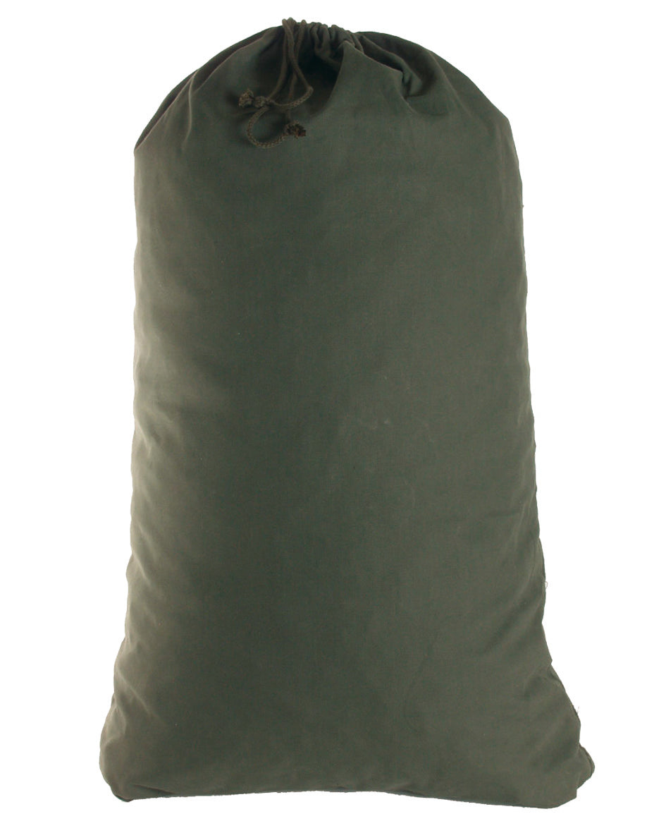 Sac à linge de la Bundeswehr en coton 75 x 48 cm, surplus d'occasion