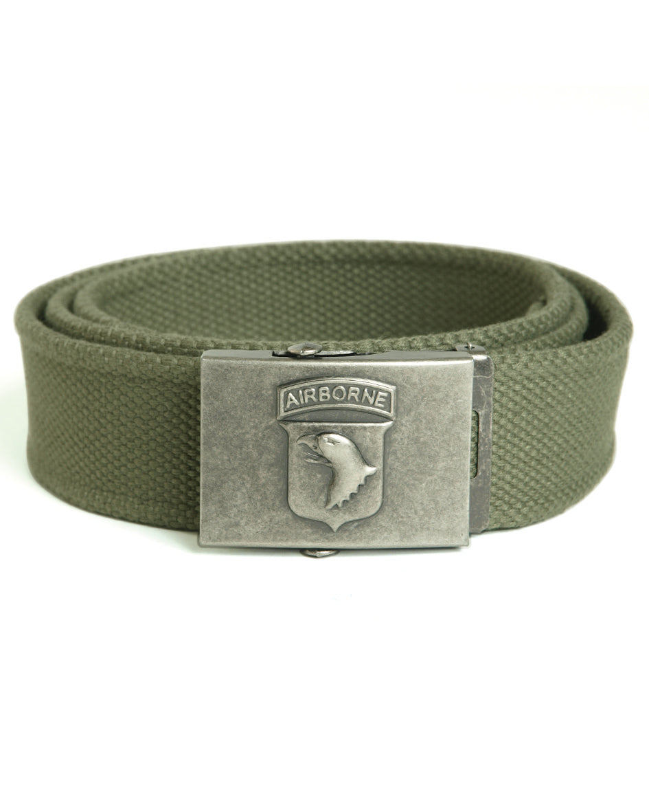 Ceinture Mil-Tec Airborne en polyester 40 mm à boucle acier longueur 130 cm