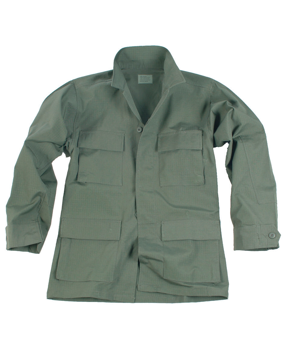 Veste de combat type BDU Teesar en ripstop coton 200 g/m² quatre poches