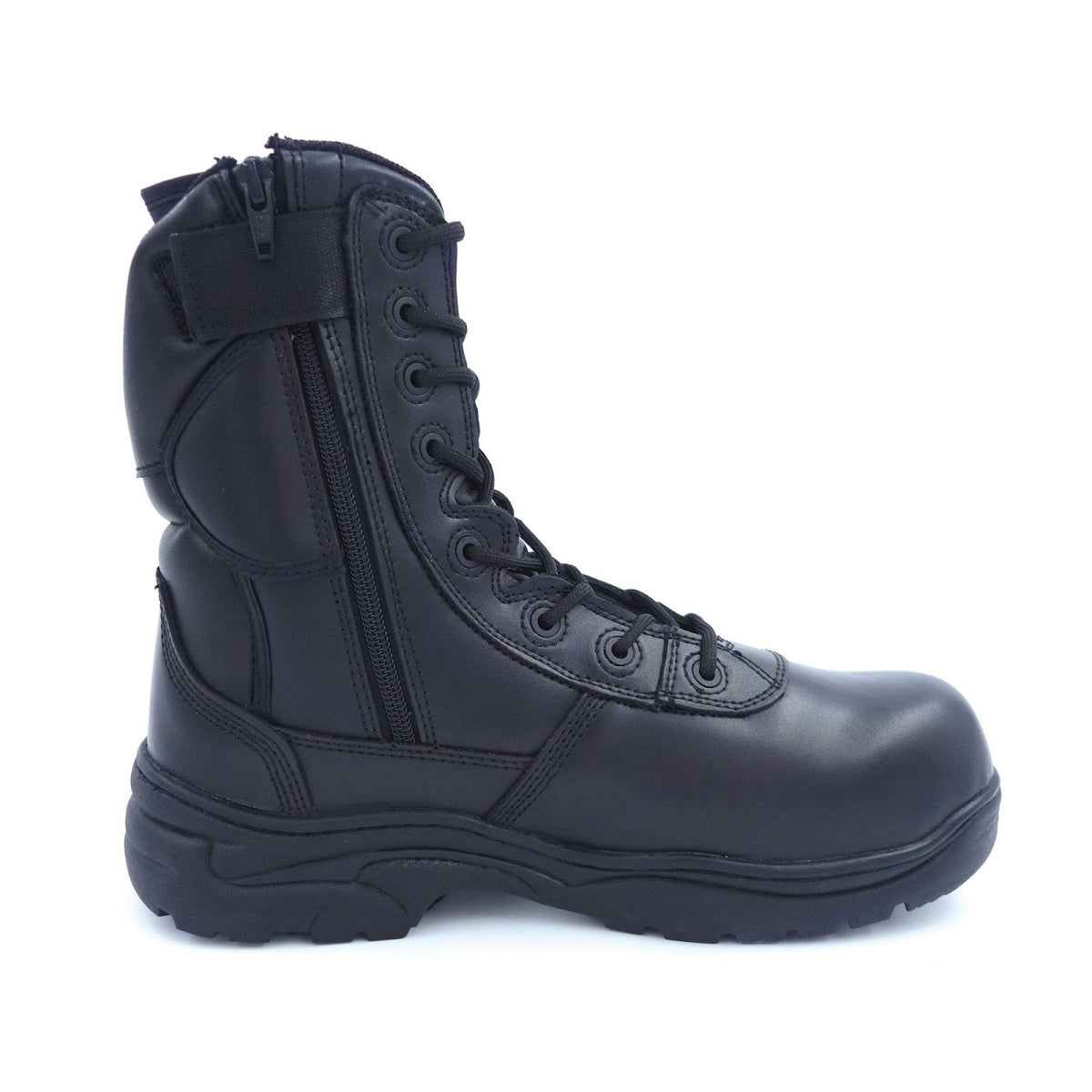 Chaussures de combat Patrol Equipement Rangers cuir à coque double glissière YKK