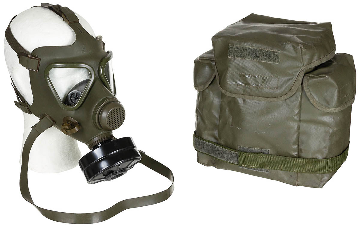 Masque de protection autrichien, surplus d'occasion pour la protection individuelle