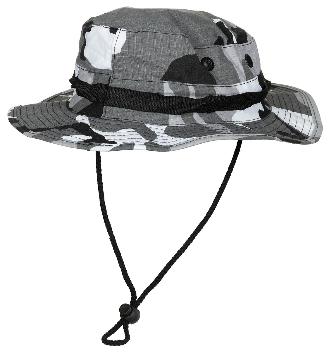 Chapeau de brousse US GI Boonie MFH en coton Rip Stop à passants périphériques