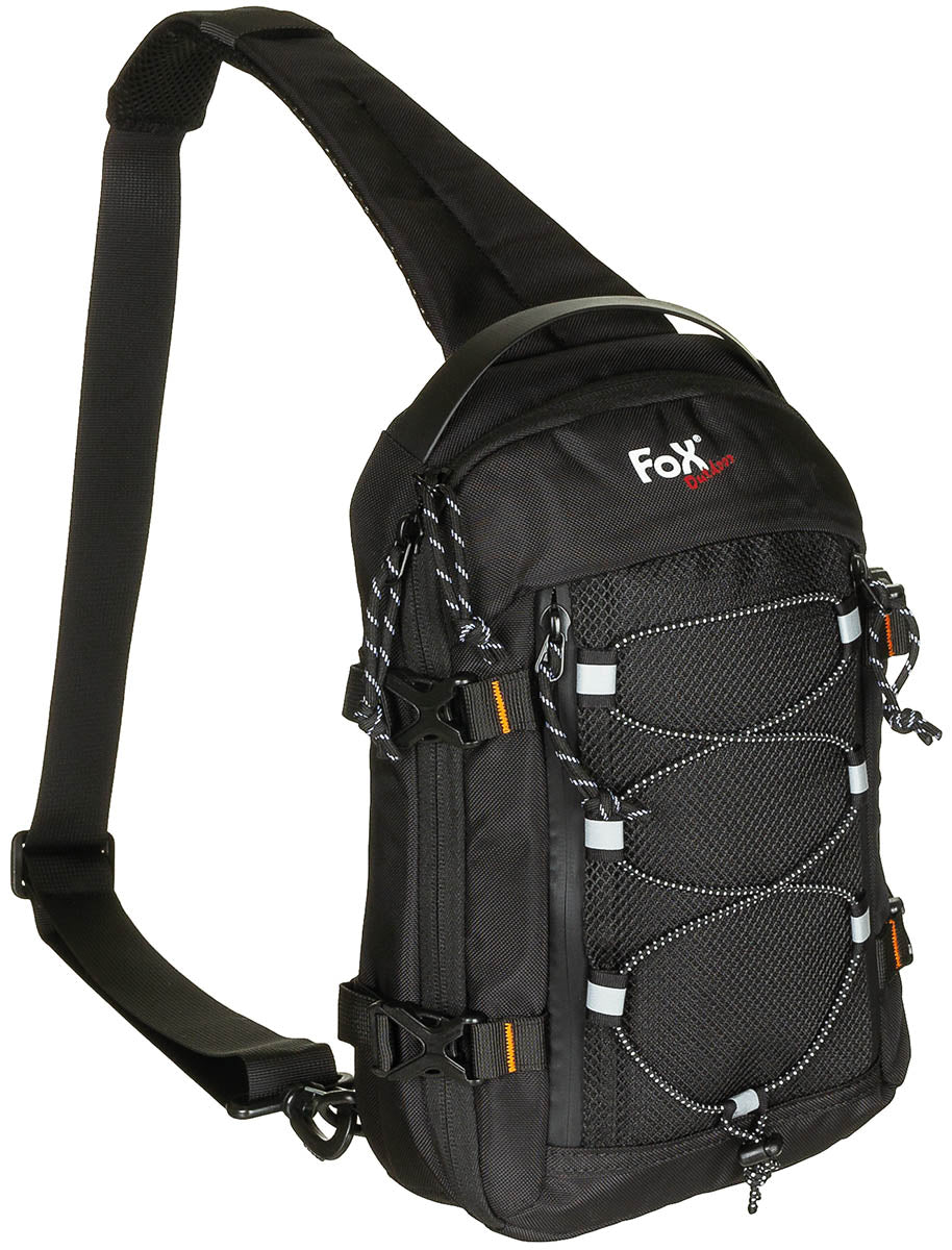 Sacoche bandoulière Fox Outdoor Compact Sling 5 L en polyester 1000D réfléchissante