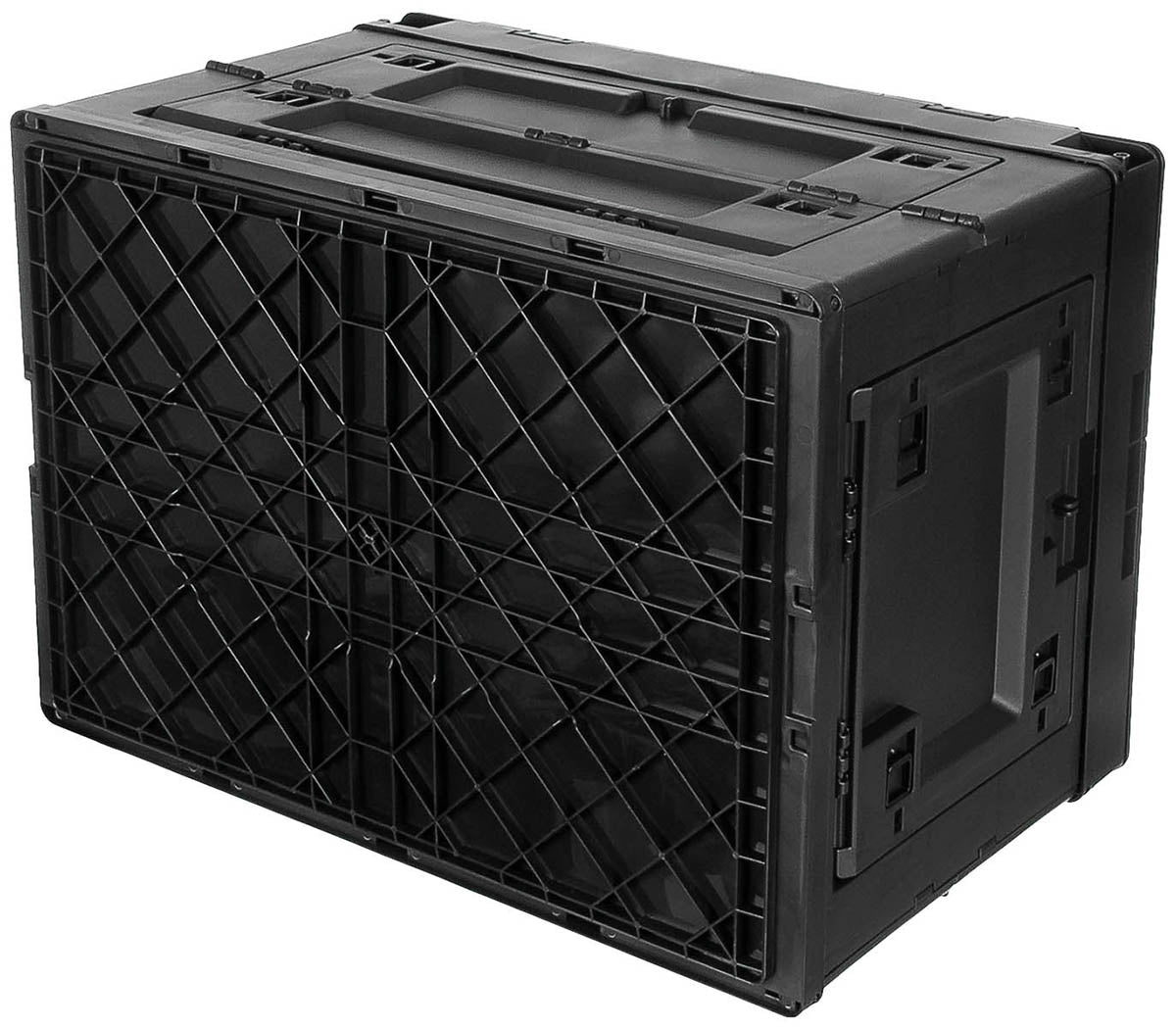 Caisse pliable MFH en polypropylène 20 et 60 l empilable à couvercle intégré