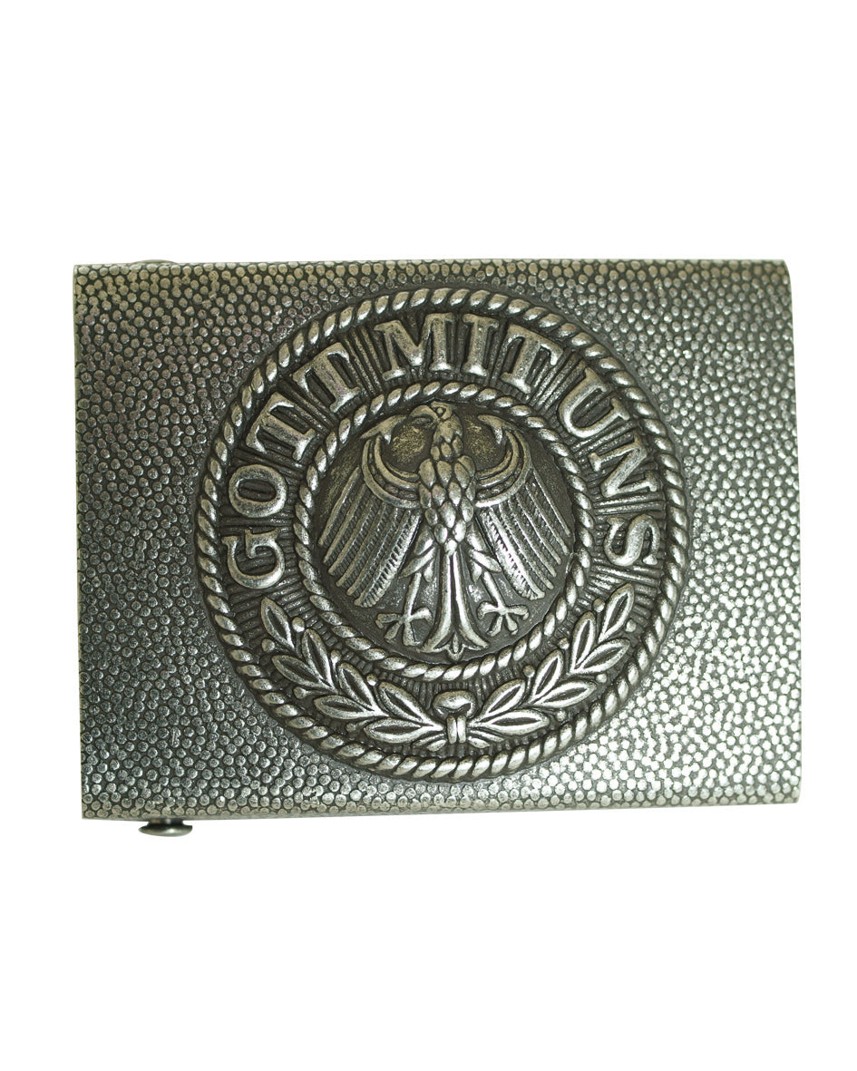 Boucle de ceinturon Mil-Tec en laiton pour sangle de 45 mm avec inscription moulée