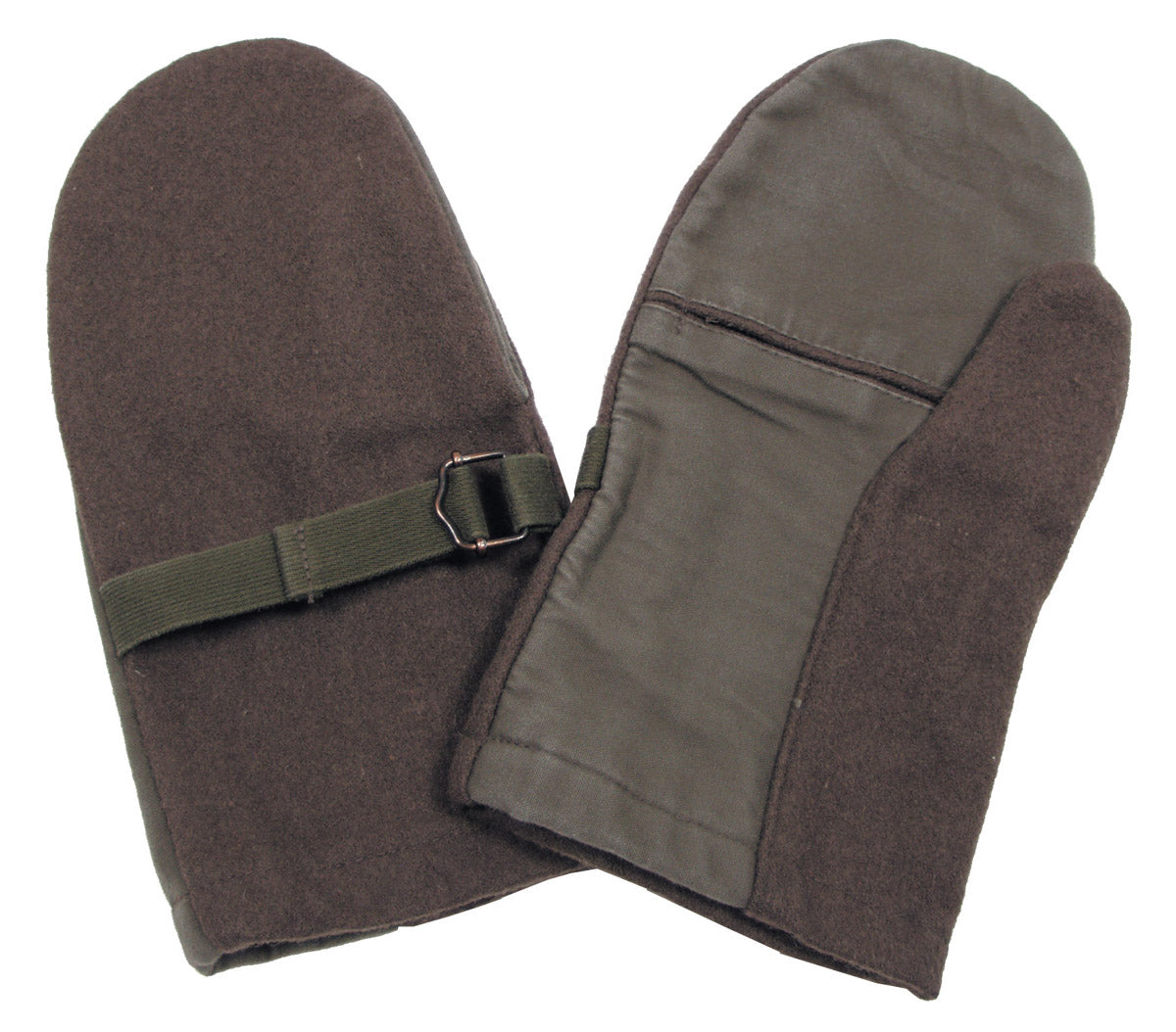 Moufles autrichiennes tout laine, surplus d'occasion pour le froid et la manutention, lot de 10