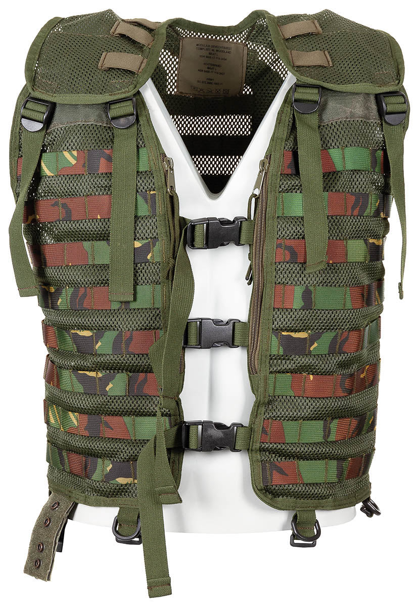 Gilet de combat néerlandais modulaire, motif néerlandais, surplus d'occasion