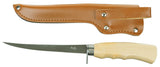 Couteau à filet Fox Outdoor Classic lame flexible 16 cm manche bois de bouleau
