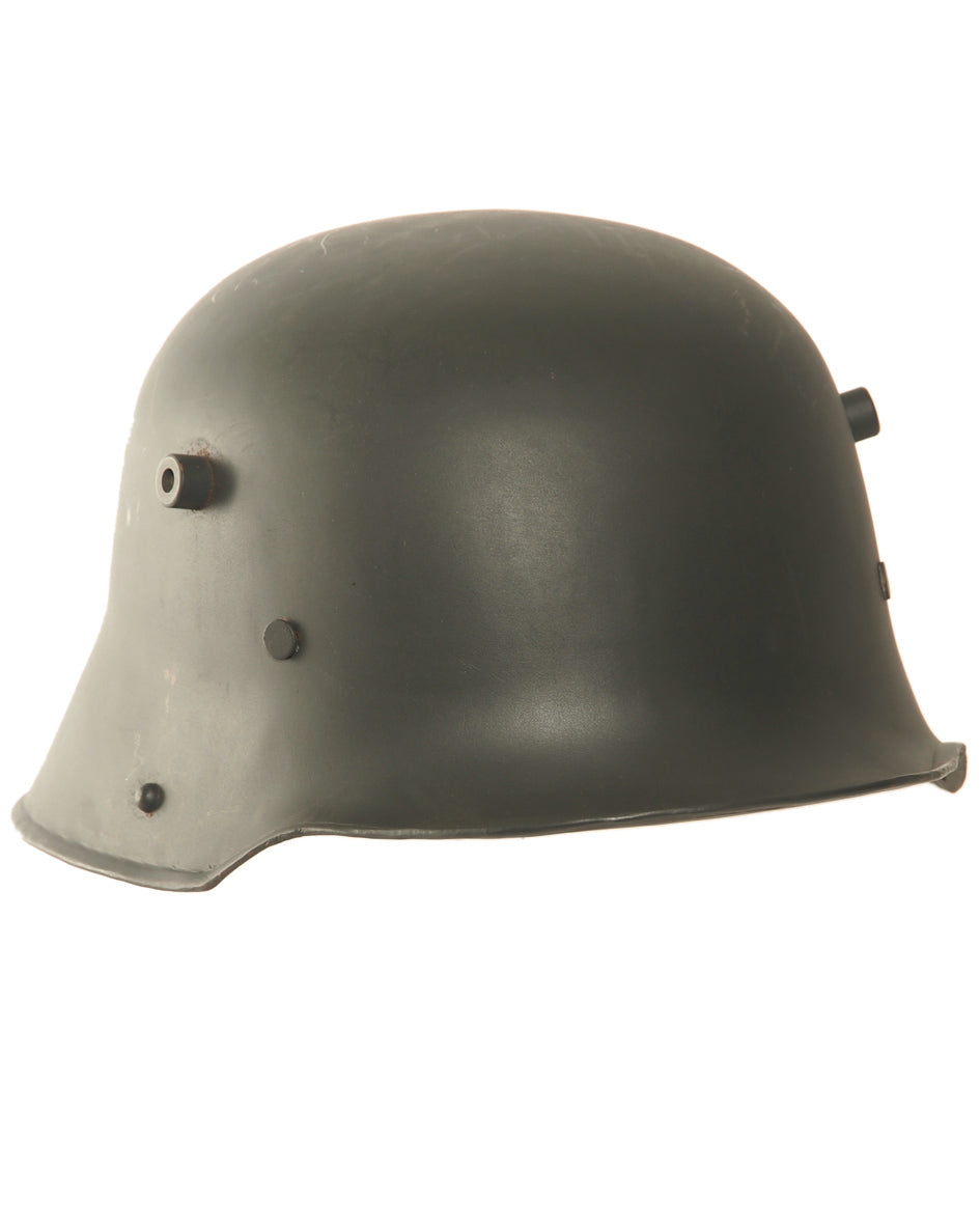 Casque d'entraînement Mil-Tec gabarit allemand M16 en acier coiffe cuir de bovin