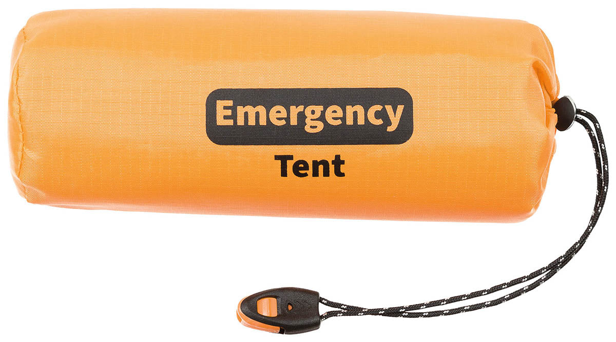 Tente de survie Fox Outdoor 244 x 155 cm avec allume-feu et sifflet de détresse