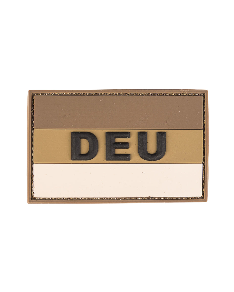 Morale patch Bundeswehr DEU Mil-Tec en PVC 3D 5,5 x 8,5 cm à dos auto-agrippant