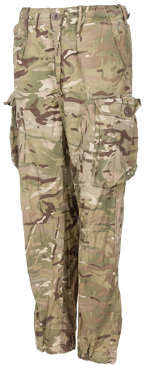 Pantalon de campagne britannique Tropical d'été en coton et polyester, surplus d'occasion, lot de 10