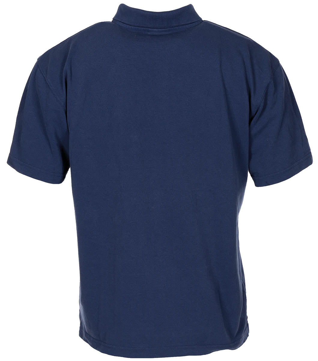 Polo néerlandais en coton et polyester, surplus d'occasion, lot de 10