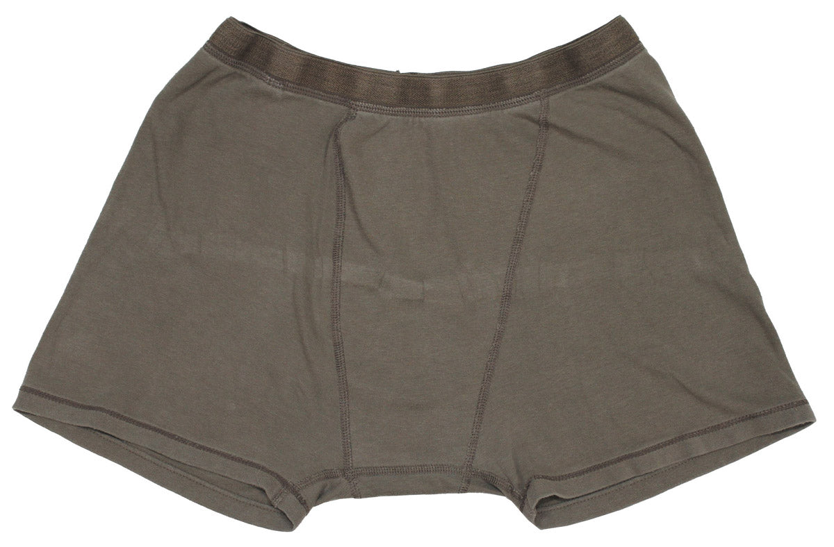 Caleçon autrichien court tout coton, surplus d'occasion, lot de 10