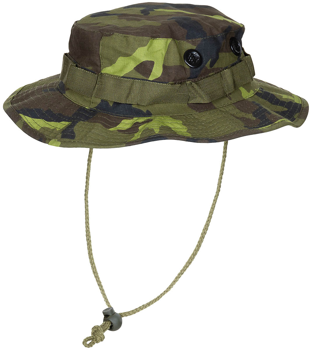 Chapeau de brousse US GI Boonie MFH en coton Rip Stop à passants périphériques