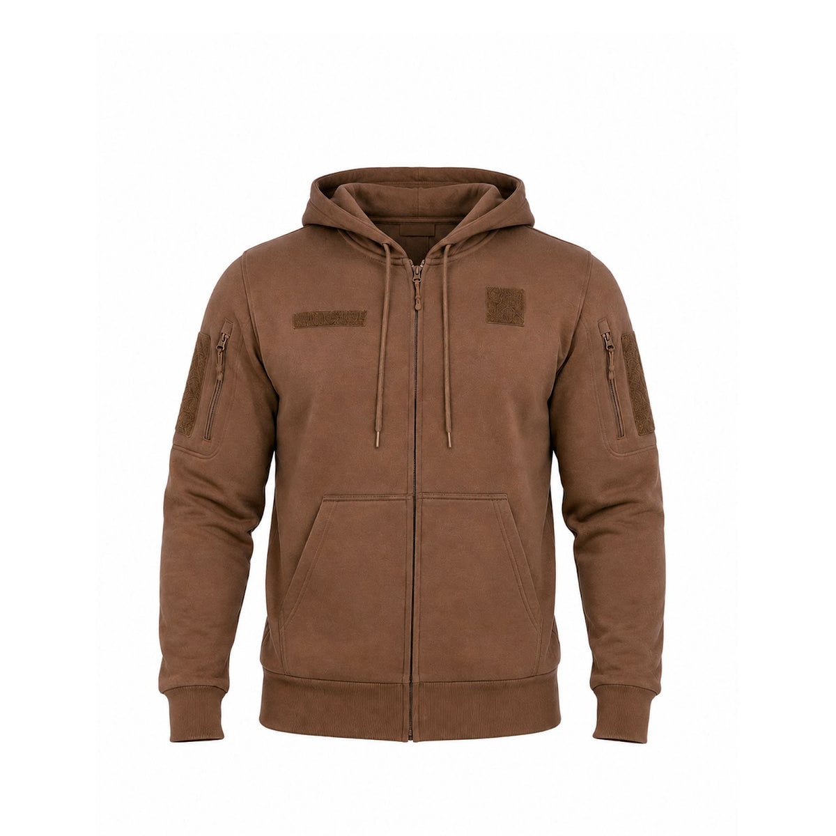 Sweat à capuche OPEX Spider 60 % coton 325 g/m² à fermeture éclair et poches manches