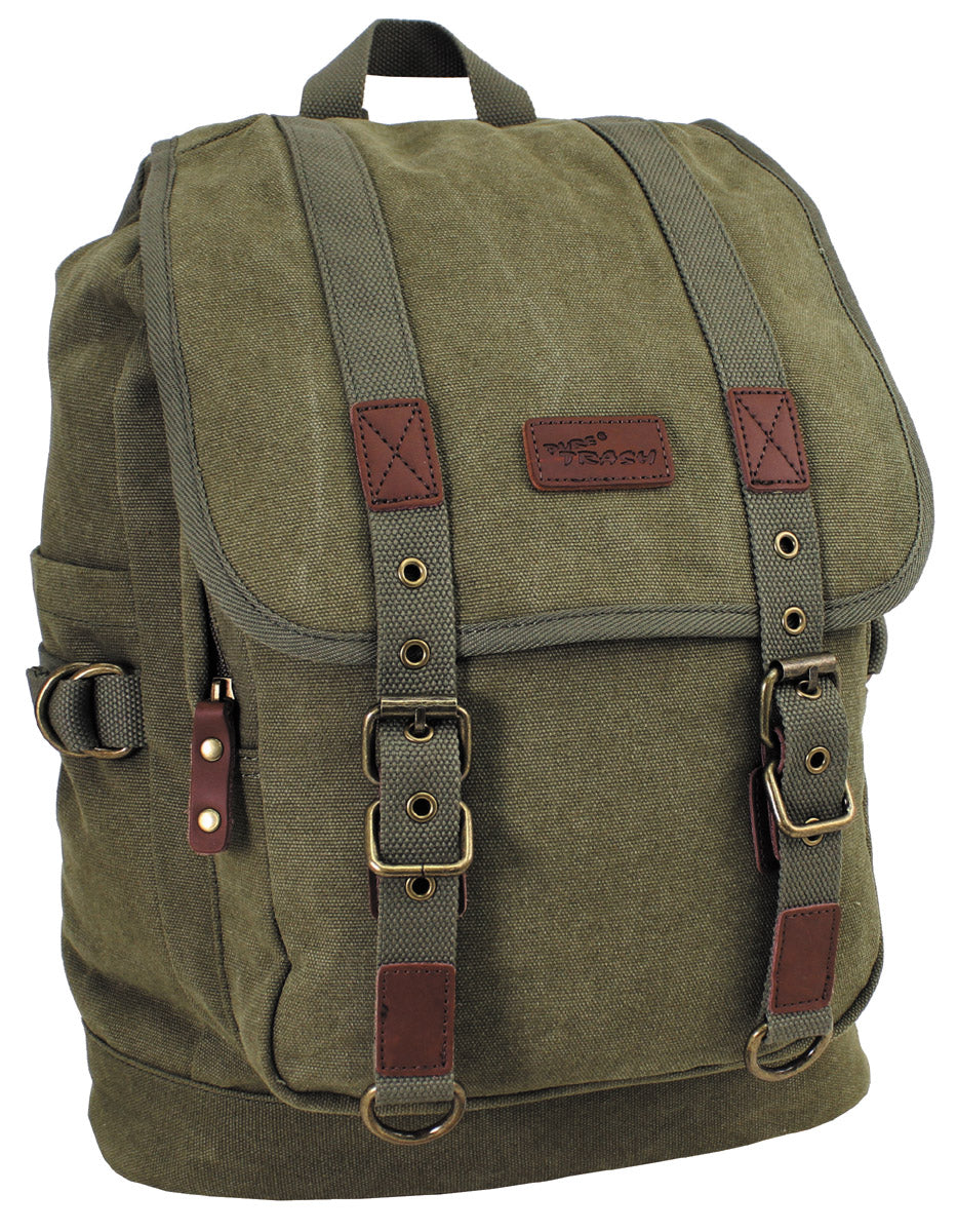 Sac à dos en toile PT PureTrash 35 l avec fermoirs magnétiques et poche rembourrée