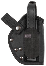 Holster MFH type P1 pour ceinturon jusqu'à 7 cm avec sangle de sécurité
