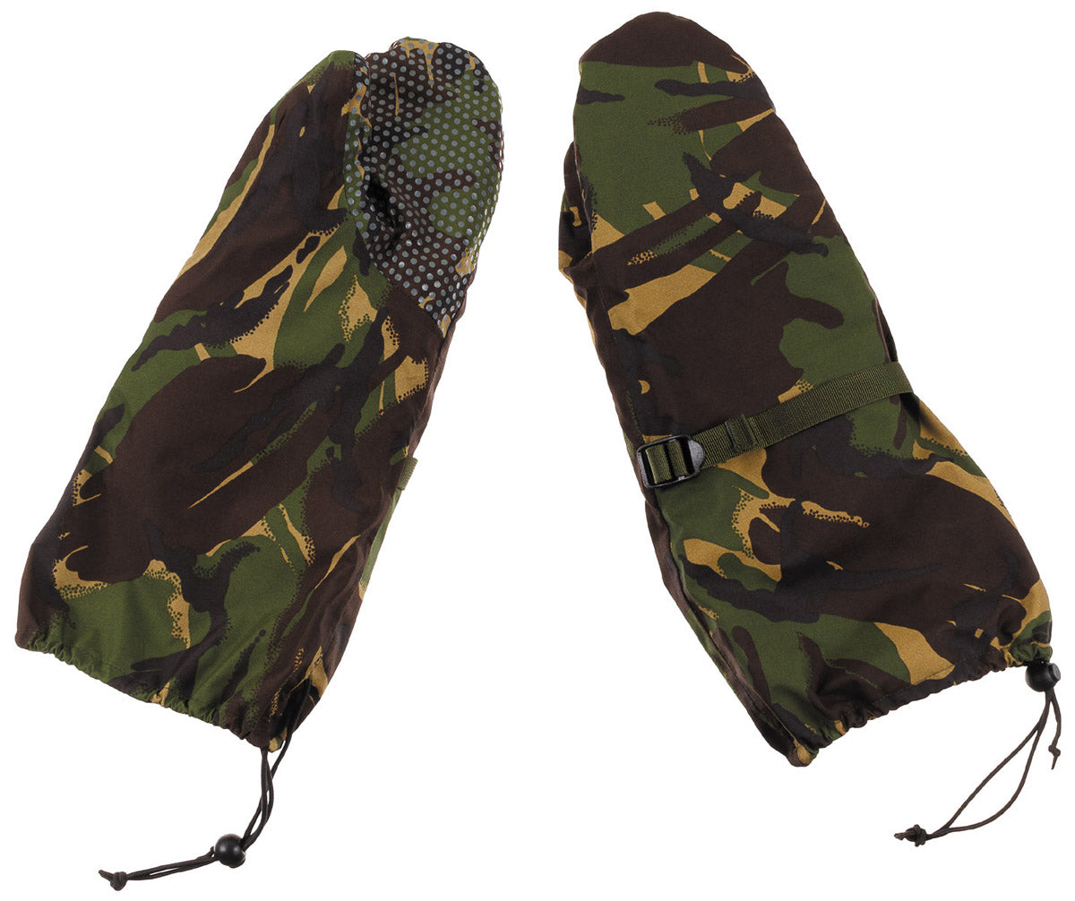 Moufles britanniques Ecw, surplus d'occasion pour le froid et la manutention, lot de 5