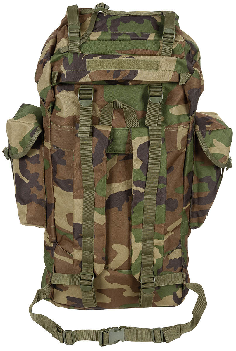 Sac à dos de combat type BW MFH 65 l armature aluminium compartiment bas séparable