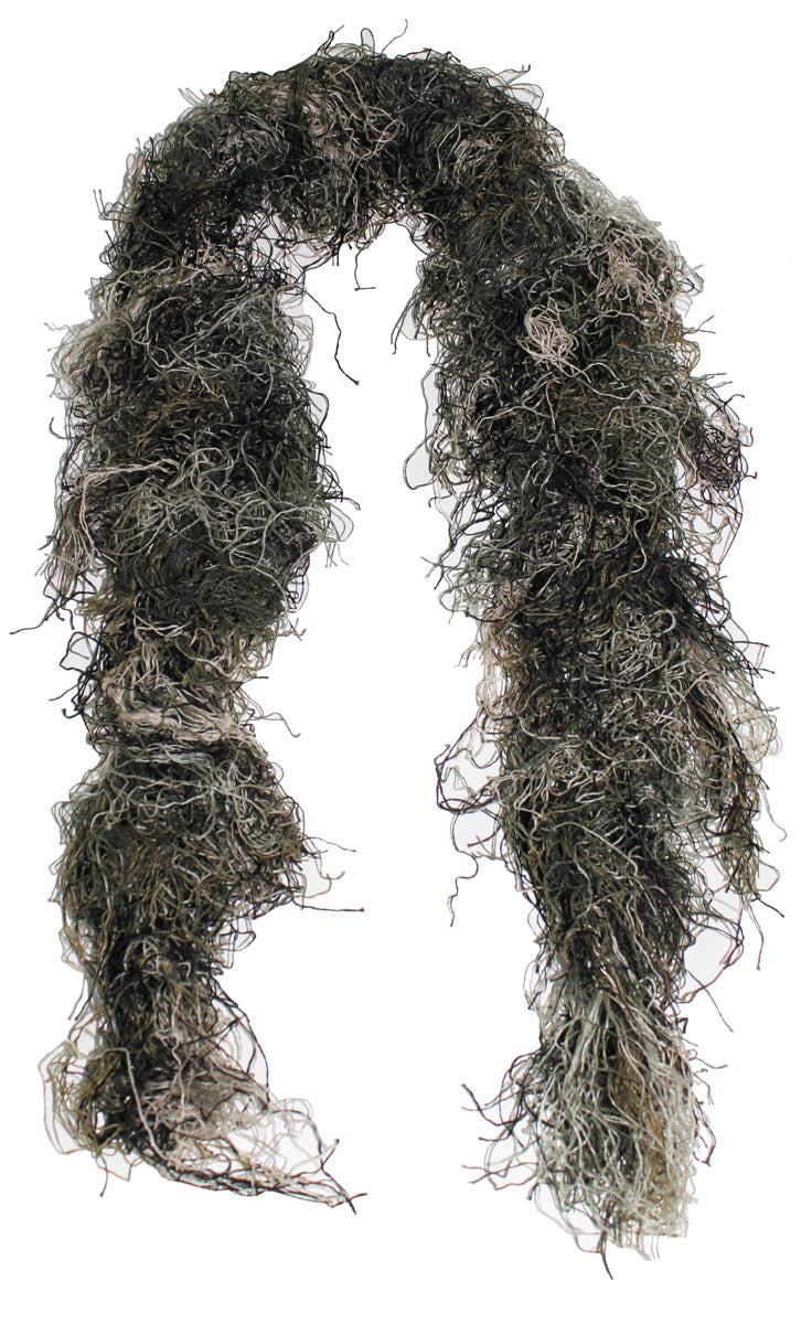 Couvre-arme Ghillie MFH 200 x 15 cm en polyester à fils ignifugés
