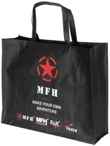 Sac cabas de courses imprimé MFH grand format 50 x 40 cm avec soufflet de 15 cm