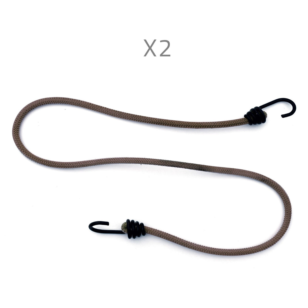 Tendeurs élastiques OPEX lot de 2 câble 8 mm 100 cm crochets acier plastifié