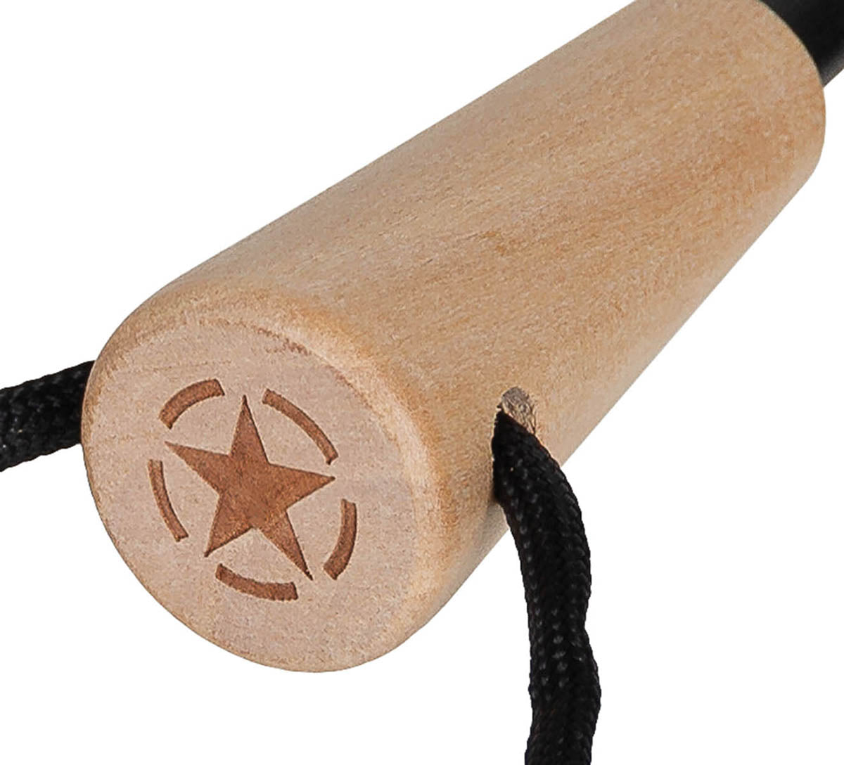 Allume-feu MFH Essential à ferrocérium manche bois tige 7 cm avec grattoir