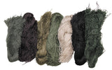 Jeu de fils Ghillie MFH en polyester ignifugé pour tenue de dissimulation