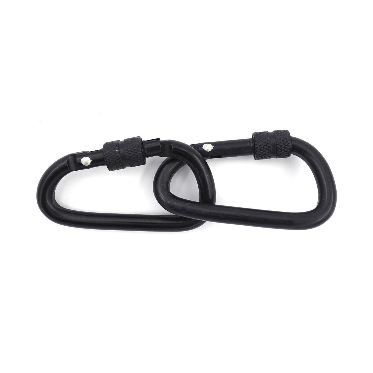 Mousquetons OPEX aluminium à vis de sécurité lot de 2 en 6 cm ou 8 cm au choix