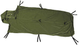 Drap de sac de couchage britannique en maille fine, surplus d'occasion, lot de 5