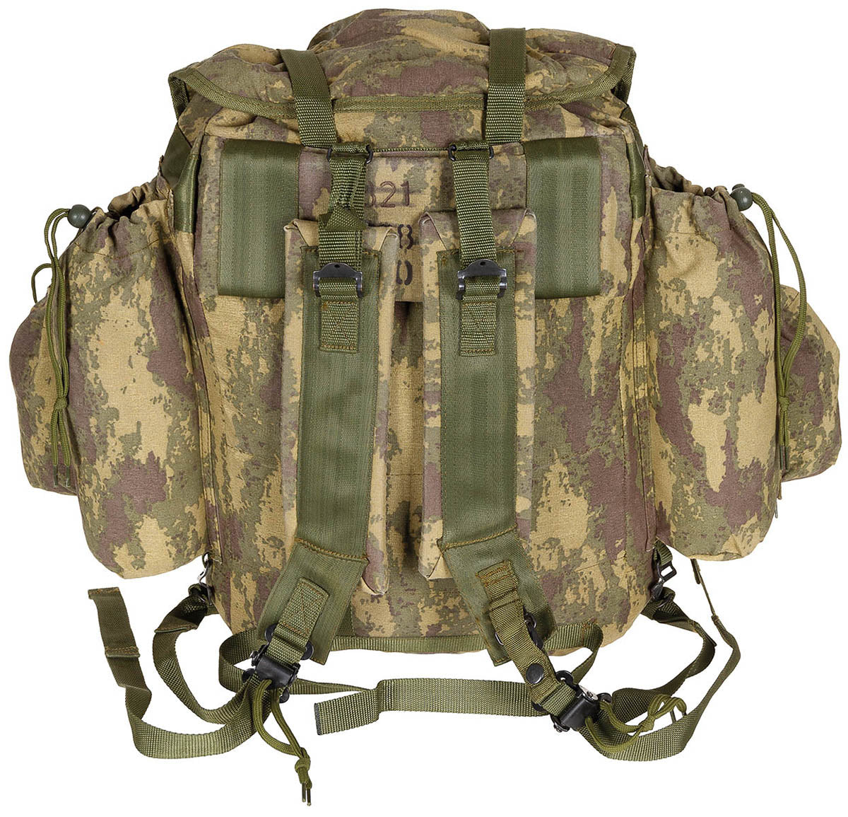 Sac à dos turc M2008, surplus d'occasion pour le transport et le rangement