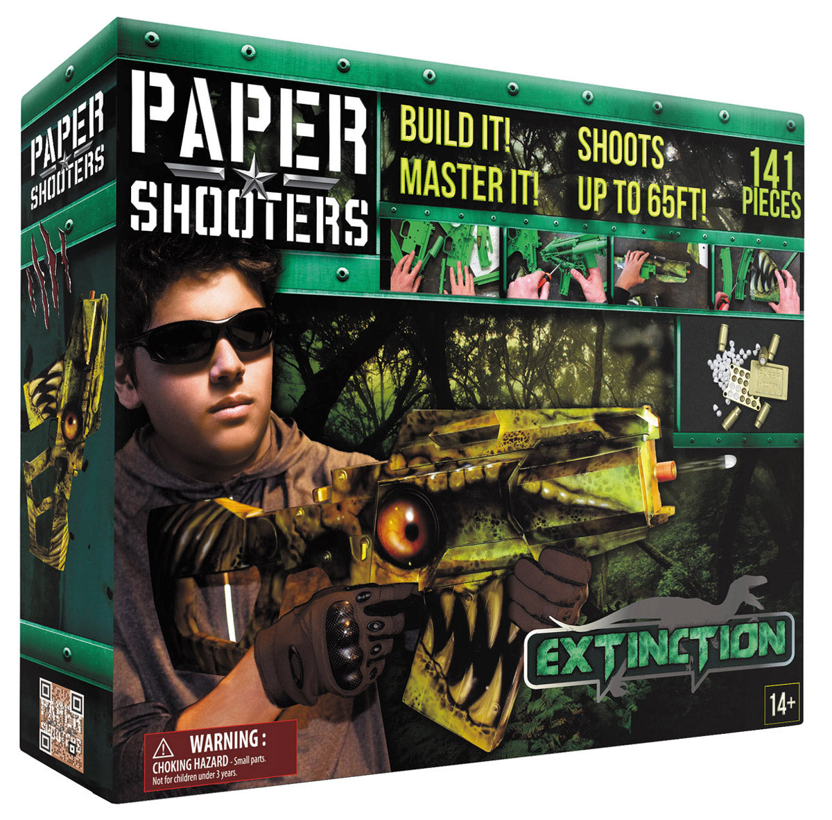 Kit de montage Paper Shooters Guardian Extinction MFH 141 pièces 50 cm dès 14 ans