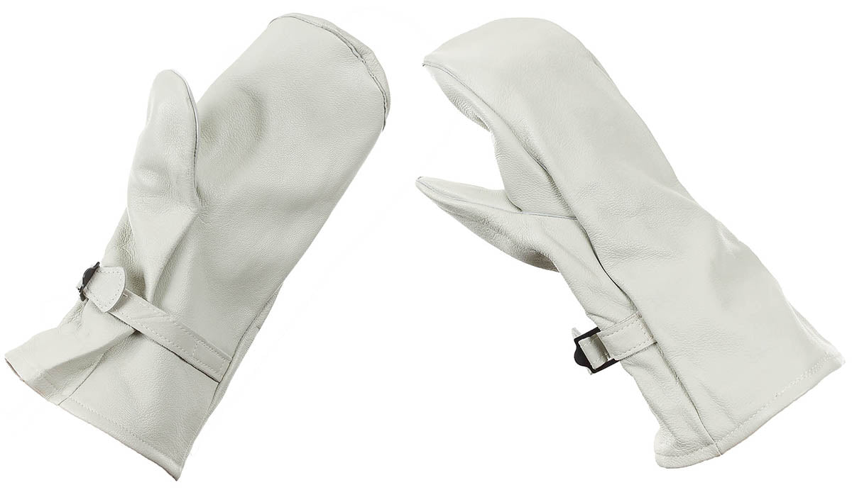 Moufles suédoises en cuir, surplus d'occasion pour le froid et la manutention, lot de 5