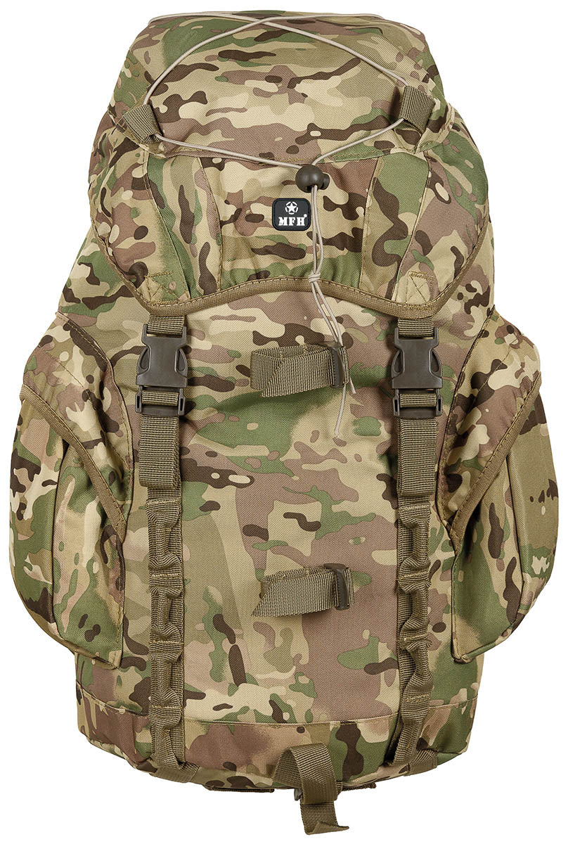 Sac à dos MFH Recon II 25 L à rabat avec housse de protection amovible
