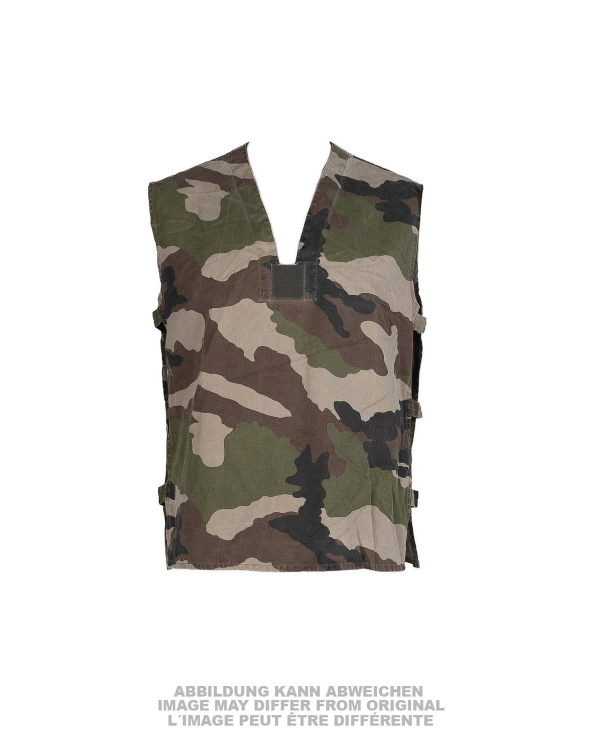Gilet de combat de l'armée française, portage de surplus militaire d'occasion