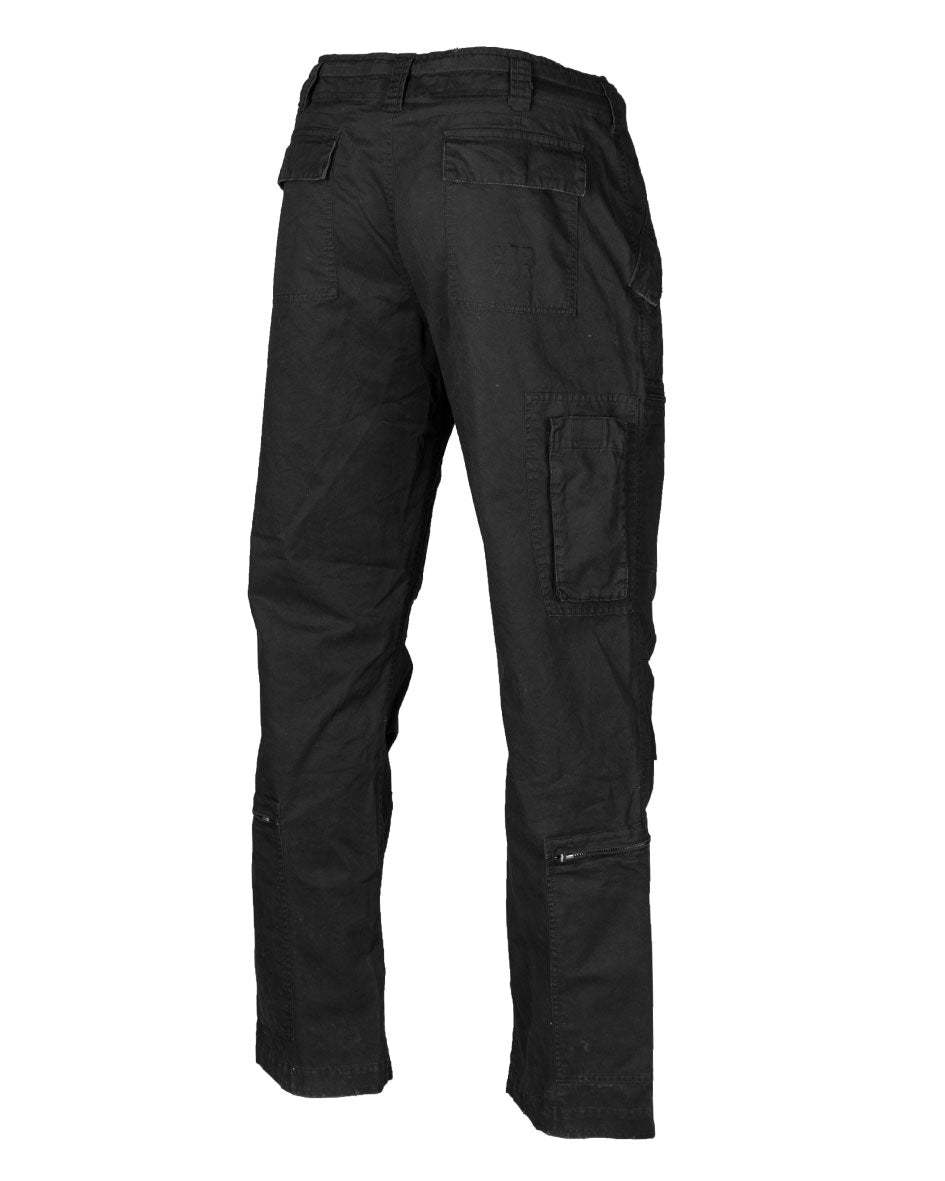 Pantalon tactique Mil-Tec en coton sergé à jambe droite avec dix poches