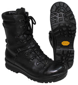 Chaussures de combat britanniques en cuir doublé, surplus d'occasion, lot de 5