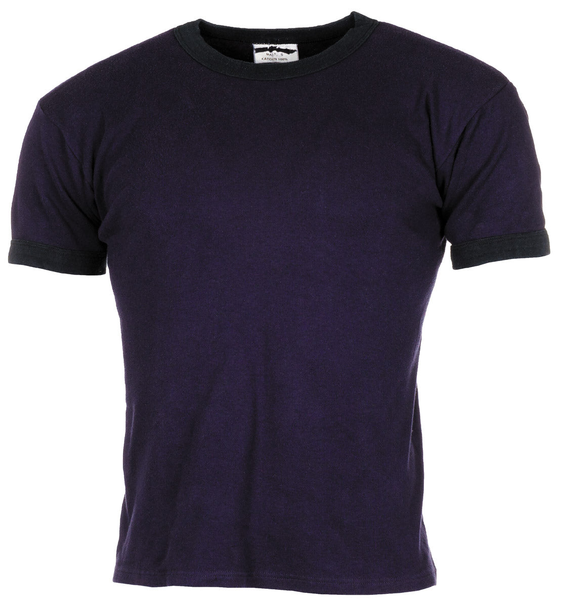 Maillot de corps néerlandais à manches courtes tout coton, surplus d'occasion, lot de 10