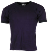 Maillot de corps néerlandais à manches courtes tout coton, surplus d'occasion, lot de 10