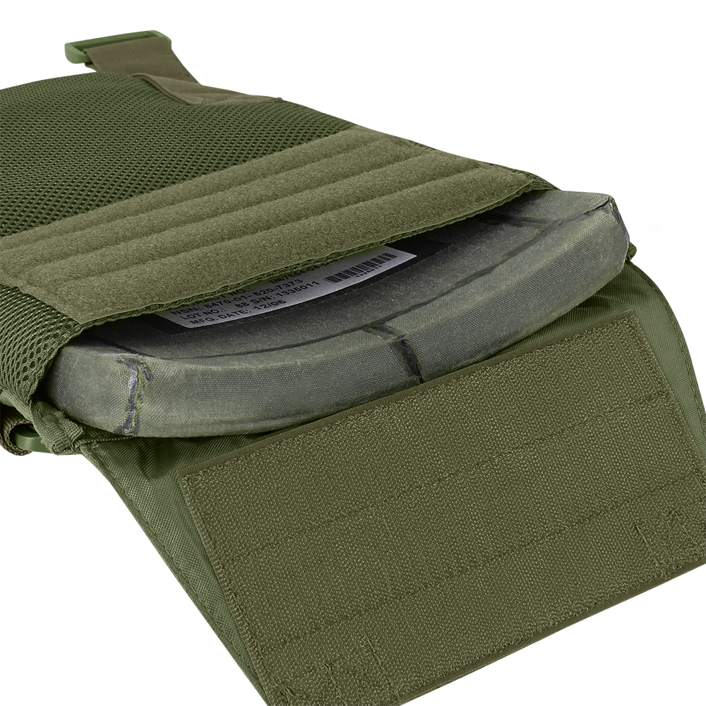 Gilet porte-plaques Condor LCS Sentry plaques 26 x 34 cm poignée d'extraction