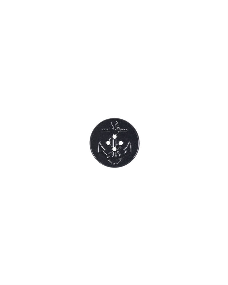 Bouton Mil-Tec à motif d'ancre fourniture de réparation pour caban et vareuse
