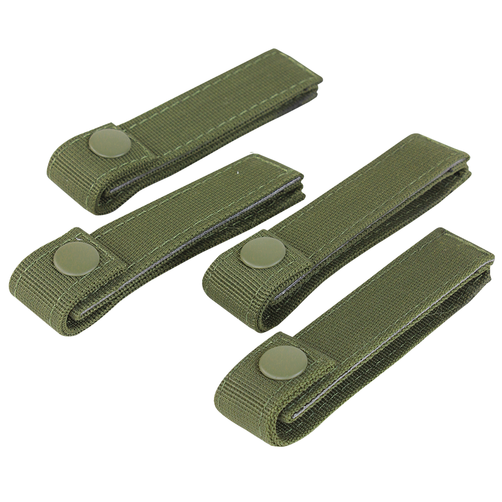 Sangles MOLLE Condor Mod Straps 10 cm lot de quatre fermeture à pression